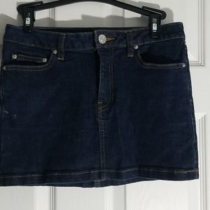 BDG women jean mini skirt